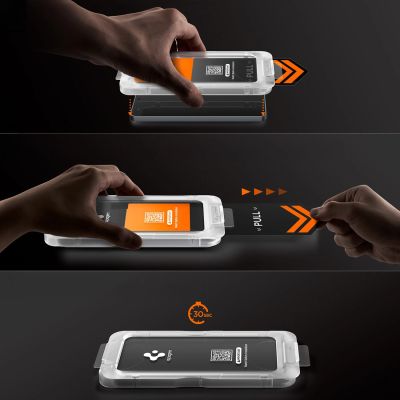 15. Spigen Glas.Tr Ez Fit Pro HD Tempered Glass 2-pack for Samsung Galaxy S26+