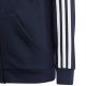14. adidas Essentials 3-Stripes Fleece Full-Zip Hoodie Jr IC0600