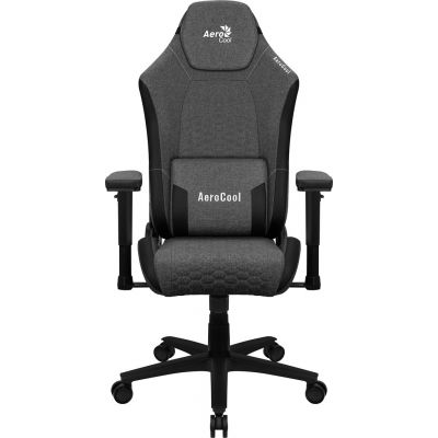 2. AEROCOOL CROWN AeroWeave ASH BLACK CHAIR