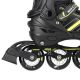 4. NILS EXTREME NH18191 2IN1 ROLLER SKATES BLACK-LIME SIZE L (39-43) WITH REPLACEABLE HOCKEY BLADE