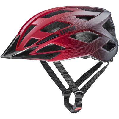 3. UVEX I-vo 2 bike helmet 56-60cm, red/black matt