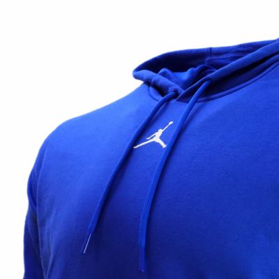 3. Men's Air Jordan 23 Alpha Fleece Hoodie Blue - CV8437-493