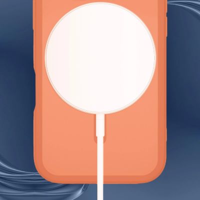 5. 3mk Misty MagCase for iPhone 17 Pro/18 Pro - Orange