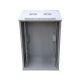 6. Extralink 15U 600x450 Gray Wall-Mounted Rack Cabinet