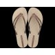 2. Ipanema Bossa Fem women's summer beach flip-flops beige (82067-21975)