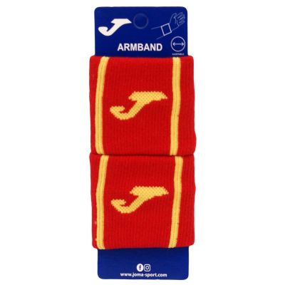 4. JOMA GAME DOUBLE WRISTBAND RED YELLOW 400743.000