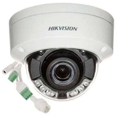 4. HIKVISION DS-2CD2787G2HT-LIZS (2.8-12mm)(eF) Pro Series IP Camera with ColorVu Dome White