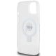 7. Karl Lagerfeld KLHMP15SHMRSKHH iPhone 15 6.1" white/white hardcase Ring Stand Karl Head MagSafe