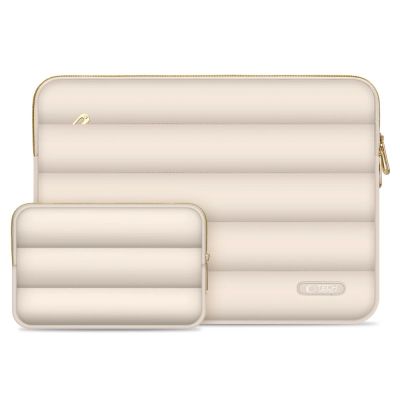 Tech-Protect Puffy 15-16 Laptop Bag - Beige
