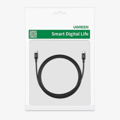 8. Ugreen cable USB Type C (male) to Type C (male) cable 1m white (US300)