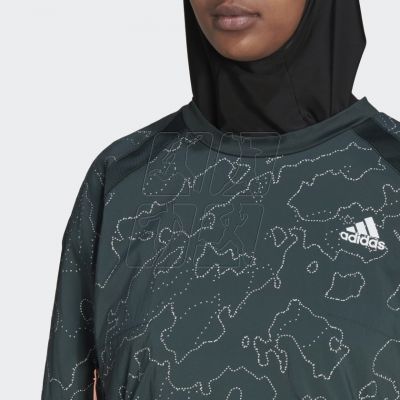 3. Adidas X-City Running Crewneck Jacket W HC6323