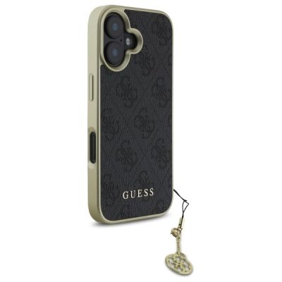 4. Guess 4G Charms Collection case for iPhone 16 - black