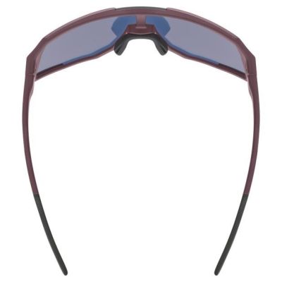 5. Uvex sequenze CV Multisports Glasses Unisex Half-Rim Red