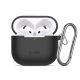 8. Tech-Protect Silicone Hook Case for AirPods 4 - Black