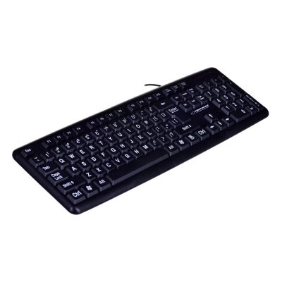 2. Esperanza Florida EK129 Keyboard (USB 2.0; (US); Black)