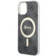 5. Guess IML 4G MagSafe case for iPhone 15 - black