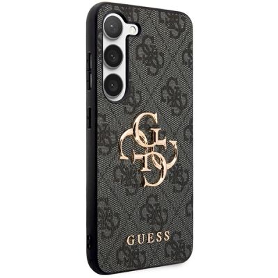 4. Guess GUHCS23S4GMGGR S23 S911 grey/grey hardcase 4G Big Metal Logo