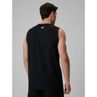 2. Men's sleeveless relaxed smooth t-shirt 4F 4FRSS26TSLEM330-20S