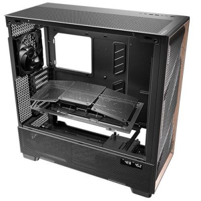 17. Antec FLUX PRO Full Tower Black, Wood