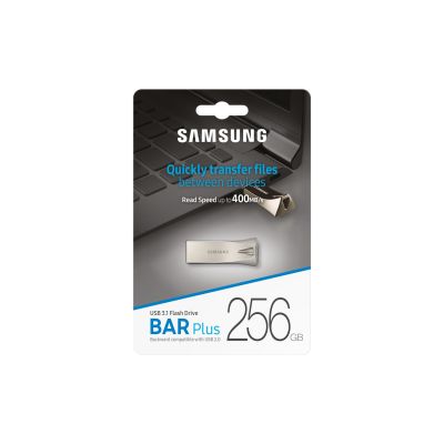 4. SAMSUNG FLASH BAR Plus 256GB MUF-256BE3/APC SILVER