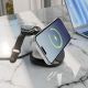 14. SBS Qi2.2 25W Inductive 3-in-1 Foldable Charging Station with MFI Certificate - Black