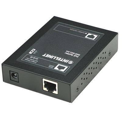 5. Intellinet 560443 Network Splitter Black PoE Support
