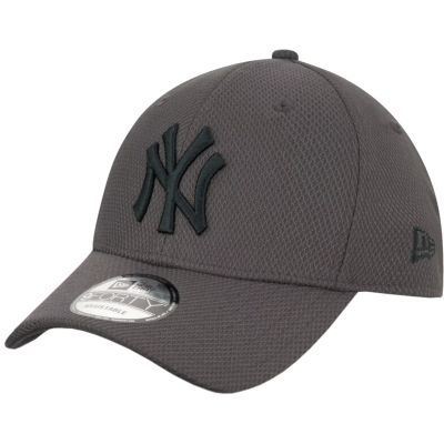 New Era 9FORTY Diamond New York Yankees MLB Cap 12523906 Grey OSFM