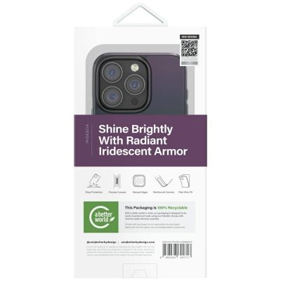 5. Uniq Iridescia Magclick Charging Case for iPhone 16 Pro - Black