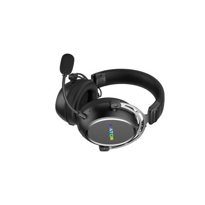 5. HATOR Hypergang 3 Wireless Headset Wireless Headband Gaming USB Type-C / USB Type-A Bluetooth Black