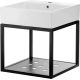 Wall-hung bathroom console with washbasin - 50x50 cm CDTW6U5S 5908212079164