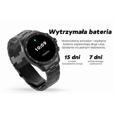 18. GRAVITY GT16-2 Black / Black Bracelet Men's Smartwatch