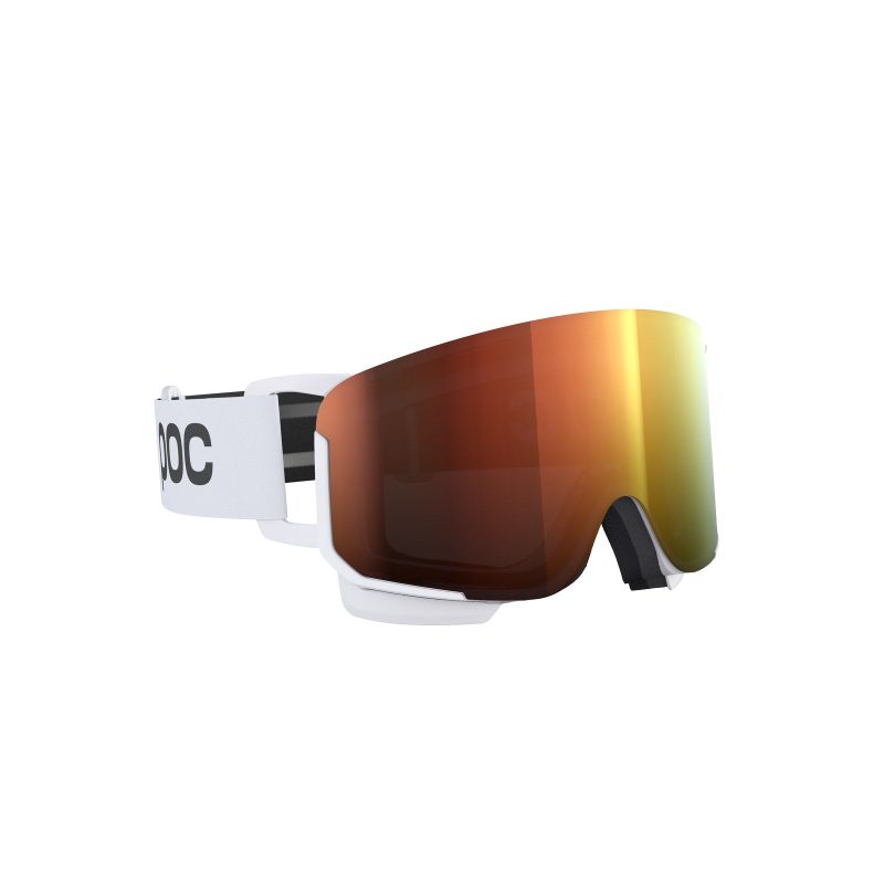 5. POC Nexal Ski Goggles White Cat.2 + Cat.1