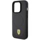 6. Ferrari Carbon Metal Logo MagSafe case for iPhone 15 Pro - black