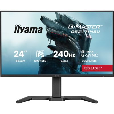 6. IIYAMA LED Fast IPS MONITOR 23.8" GB2471HSU-B1 Red Eagle 240Hz