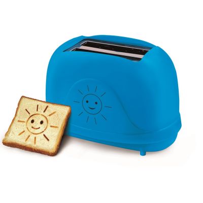 2. Esperanza Smiley EKT003B Toaster (750W; blue)