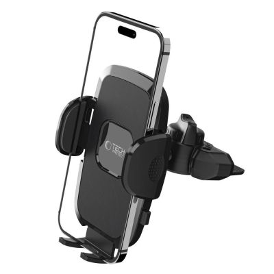 2. Tech-Protect V3 Car Phone Holder for CD Drive - Black