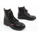 8. Levi's girls' Pasadene SE ankle boots, black, with zipper