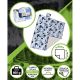 12. BEACH AND PICNIC BLANKET 200x200CM WITH ALU COATING ENERO CAMP 1064109