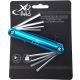 8-IN-1 XQMAX PRO BLUE BIKE REPAIR TOOL KIT