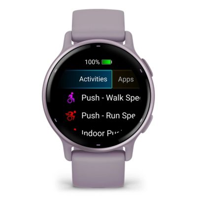 31. Garmin Vivoactive 5 42mm Purple Watch