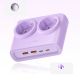 4. Orico PDC25 25W 6in1 Power Strip 2x AC + 2x USB-A + 2x USB-C - Purple
