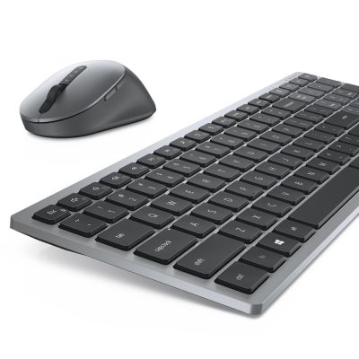 9. DELL Compact Keyboard and Mouse Pro Plus - KM7120W - German (QWERTZ)