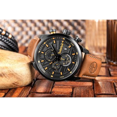 6. Men's Watch TIMBERLAND Henniker II TBL.14816JLB/02 + BOX