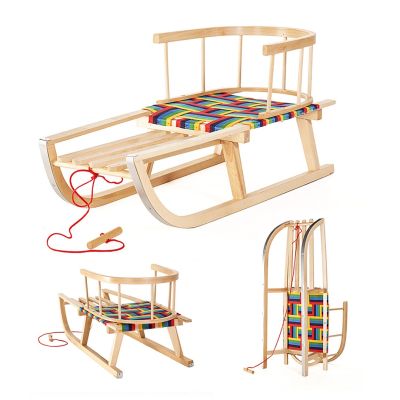 2. Sled with a fabric seat and backrest GreenBlue GB138