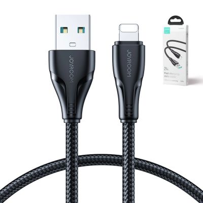 7. Joyroom Surpass Series A11 USB-A / Lightning 2.4A Cable 1.2 m - Black