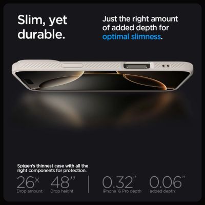 11. Spigen Liquid Air Case for iPhone 16 Pro Max - Titanium