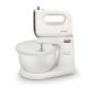 Philips Viva Collection HR3745/00 mixer Stand mixer 450W Gray, White