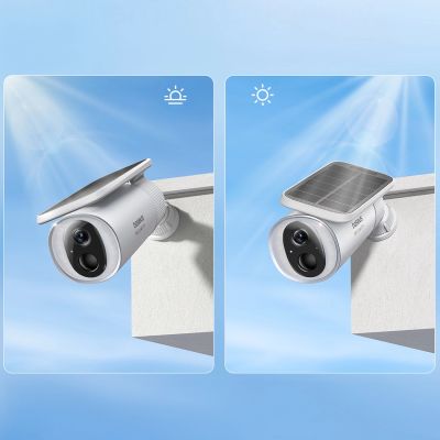 4. Baseus Security S1 2K Outdoor Camera – White