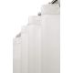 Universal shower curtain 150 cm - 10 eyelets