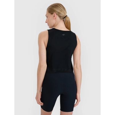 3. Women's regular printed top 4F 4FWSS25TSLEF118-20S